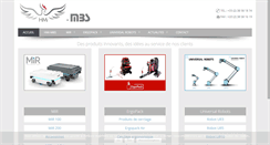 Desktop Screenshot of mb-s.fr